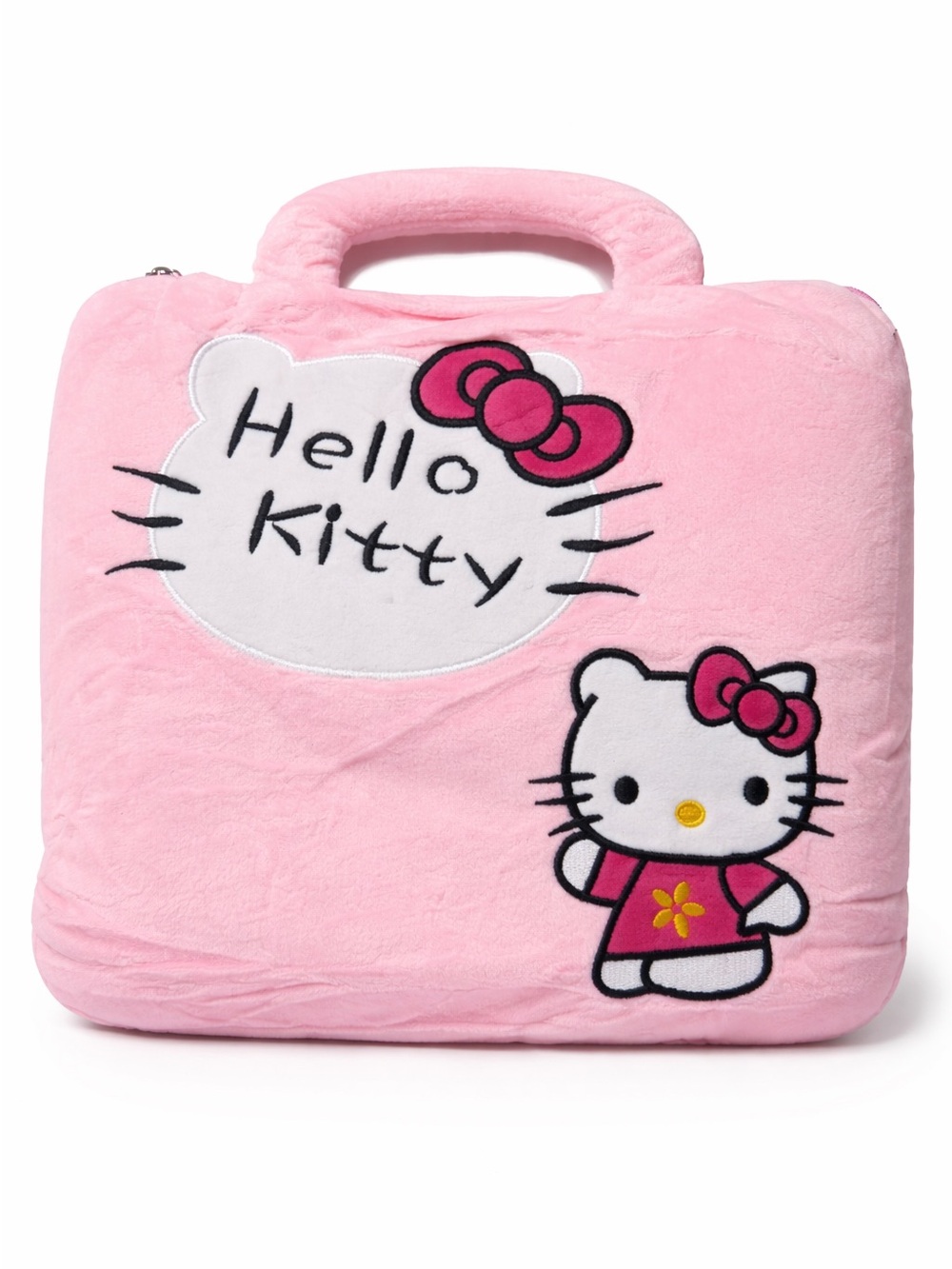 Hello Kitty 2-in-1 Plush Blanket & Travel Pillow Case